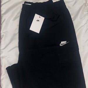Nike Black Cargo Joggers